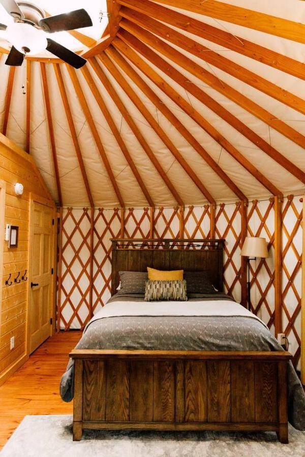 Tuckaseegee @ Sky Ridge Yurts Bryson City Exterior photo